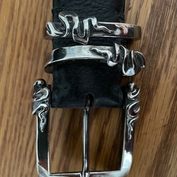 Claudio Castelani Accessories - Claudio Calestani sterling silver belt